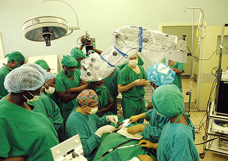 Today, less than 100 specialist surgeons available for 34 million Ugandans.