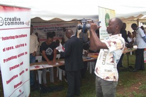 CEHURD booth during the IP Exhibition at National Theater