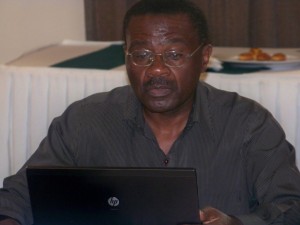 Prof. Ben Twinomugisha at the forum