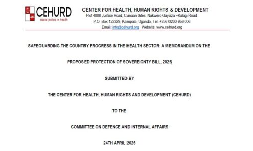 SAFEGUARDING THE COUNTRY's PROGRESS IN THE HEALTH SECTOR: A Memorandum On The Proposed Protection Of Sovereignty Bill, 2026