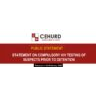 PUBLIC STATEMENT: CEHURD's Statement on Compulsory HIV Testing of Suspects Prior to Detention