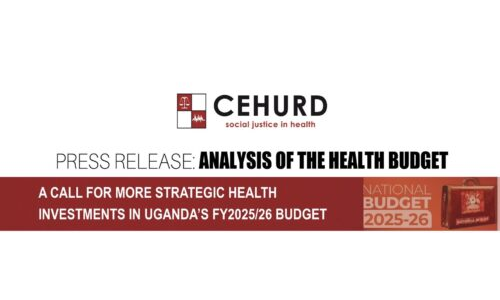 Press Release: A Call for More Strategic Health Investments in Uganda’s FY2025/26 Budget