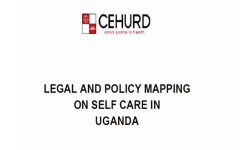 LEGAL AND POLICY MAPPING ON SELF CARE IN UGANDA