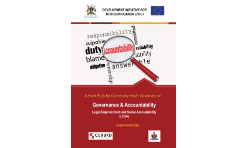 Handbook for Community Health Advocates on Governance & Accountability, English version