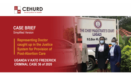 Case Brief:  Uganda V Kato Frederick Criminal Case 56 of 2020