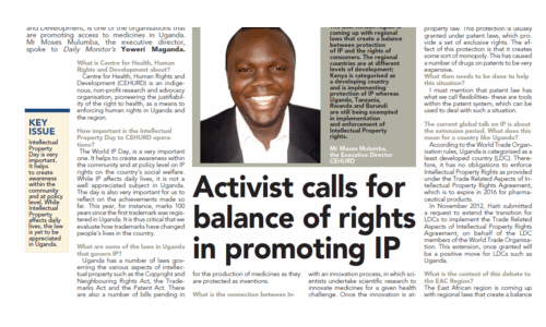 Activist calls for balance of rights in promoting IP