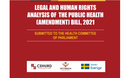 Legal and Human Rights Analysis of the Public Health (Amendment) Bill, 2021