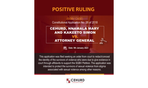Ruling - Constitutional Application No. 26 of 2018 (SGBV Application)