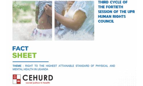 Universal Periodic Review (UPR) Advocacy Fact sheet on Health Rights