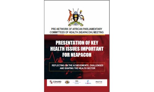 Presentation of Key Health Issues Important for NEAPACOH