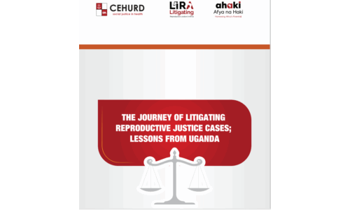 The Journey of Litigating Reproductive Justice Cases; Lessons from Uganda