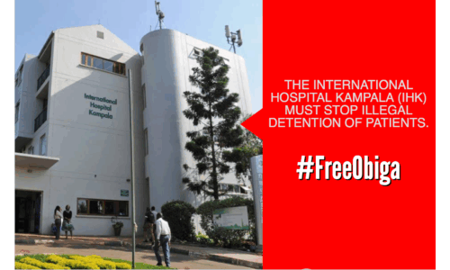 Release Obiga Patrick from IHK jail today