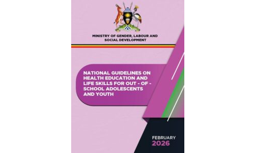 National Guidelines on Health Education and Life Skills for Out-of-School Adolescents and Youth. February2026
