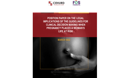 Position paper on the legal implications of the guidelines for clinical decision making when pregnancy places a woman’s life at risk