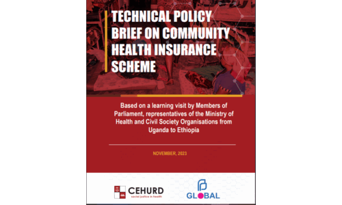 Technical Policy Brief on Community Health Insurance Scheme
