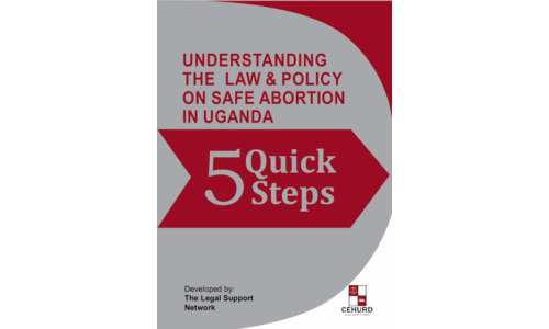 Understanding the Law and Policy on safe abortion in Uganda: 5 Quick Steps